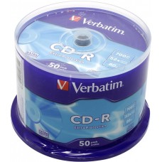 CD-R Verbatim 700MB 52X 80min 50T (Extra Protection)